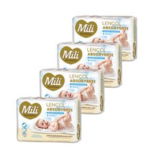 Trocador Descartável Mili Love & Care 8 Pacotes c/5 unidades