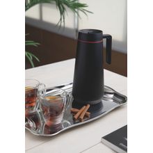 Bule Térmico Tramontina Exata em Aço Inox Preto 1L