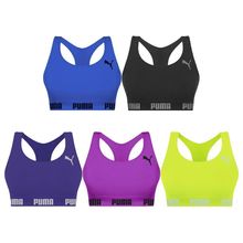 Kit 5 Tops Puma Nadador Sem Costura Feminino