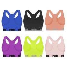 Kit 6 Tops Puma Nadador Sem Costura Feminino