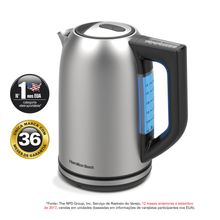 Chaleira com Temperatura Variável Hamilton Beach em Aço Inox 220 V Chaleira com Temperatura Variável Hamilton Beach em Aço Inox 220V