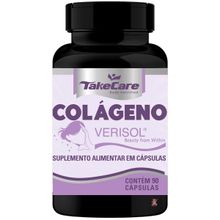 COLÁGENO VERISOL COM VITAMINAS E MINERAIS 90 CAPSULAS - TAKE CARE