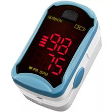 Oxímetro de pulso para dedo G-Tech LED branco/azul