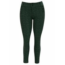 Calça  Pau a Pique Estampada Verde