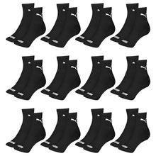 Kit 12 Pares de Meias Puma Cano Médio Esportiva Masculino