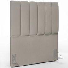 Cabeceira Cama Box Solteiro 100 cm Dália W01 Linho Bege - Lyam Decor