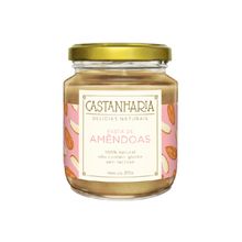 Pasta de Amêndoas Zero Açúcar Vegana Castanharia 210g