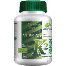 VITAMINA K2 MENAQUINONA MK7 100MCG 60 CÁPSULAS - MEDINAL