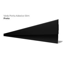 Veda Porta Adesivo Rodo Silicone Protetor De Frestas 130cm Preto Comfort Door Vedação Contra Inseto Poeira Vento