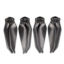 2 Pares Hélices Dobráveis Fibra de Carbono de Drone DJI Mavic Pro