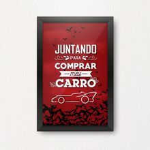 Quadro Porta Dinheiro CARRO MORCEGO - Beek