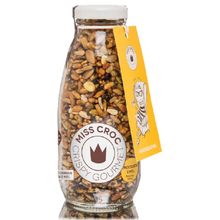 Granola Crispy Mostarda e Mel Sem Glúten Garrafa Miss Croc 120g