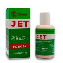 Jet Pó Autopolimerizável 78g Rosa - Clássico