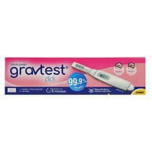 Teste de gravidez Gravtest Click Cimed 99.9 precisão