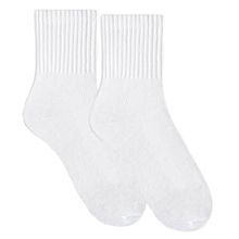 Meia Selene Esportiva Cano Médio Masculina - Branco