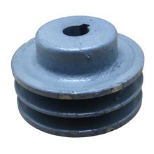 Polia De Ferro 4'' 100Mm 2A Furo 19Mm Chaveta 6Mm Primax 315 Motor 2P