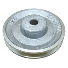 Polia De Alumínio 5'' 125Mm 1A Com Furo 19Mm Chiaperini Cj10+Bpv