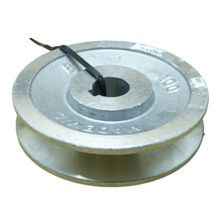 Polia De Alumínio 4'' 100Mm 1B Com Furo 19Mm Chiaperini Cj25Apv Monofásico Atg2 20 200 Wp15 Psv10Sp Psv25Sp Psv20Tp Psv25Ap