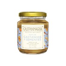 Pasta de Castanhas e Sementes Zero Açúcar Vegana Castanharia 210g