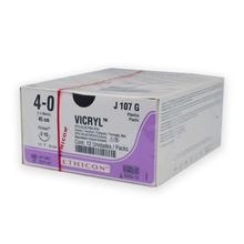 Fio de Sutura Ethicon Vicryl n°4-0 com Agulha 1/2 1,6cm com 12 - Johnson & Johnson