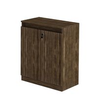 Balcão com Chave para Escritório Home Office ME4149 Nogal - Gran Belo