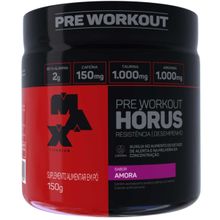 Pré Treino Horus Max Titanium 150g Amora 2g Beta Alanina