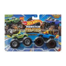 Carrinhos - Rodger Dodger e Poison - Hot wheels Monster Trucks MATTEL