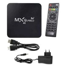 TV Box MXQ Pro 4K 5G Ultra HD Android 11.1 Quad Core 128GB + 512GB - Entretenimento de alta definição com desempenho sup