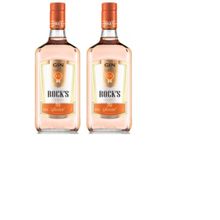 Kit Gin Rock's Sunset 1000ml 2 unidades - Sabor Laranja