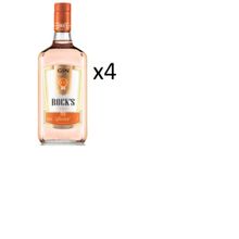 Kit Gin Rock's Sunset 1000ml 4 unidades - Sabor Laranja