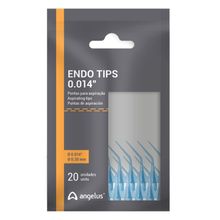 Ponta Endo Tips 0.014 com 20 Unidades - Angelus