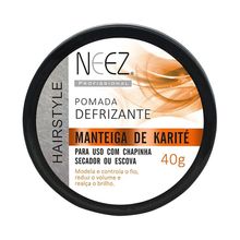 Pomada Capilar Neez Defrizante Manteiga de Karité 40g