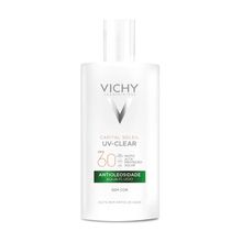 Protetor Solar Facial Vichy Capital Soleil UV-Clear Sem Cor 40g FPS 60