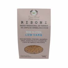 Macarrão Risoni de Lentilha Vermelha Sem Glúten Ceres 200g