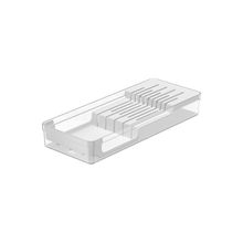 Organizador de Facas Clear Ou 37,5 x 15 x 5,6 cm