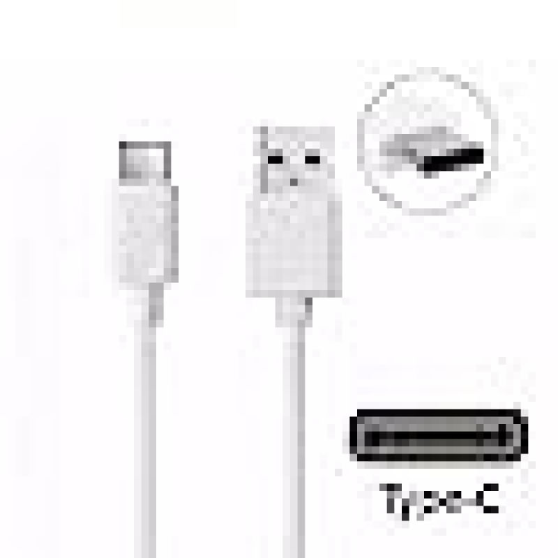 Carregador Marca Plus Compativel Com Samsung Turbo Tipo C Galaxy A21s A31 A30 A20 (Branco)