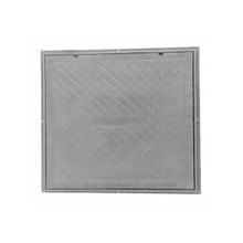 Tampa Tampão de Chão Simples Ferro para Aterramento 25x25cm