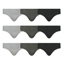 Kit 9 Cuecas Slip Selene Algodão Masculino