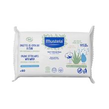 Mustela Toalha Umedecida Compostavéis 60Unidades Sem Perfume
