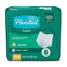 Roupa Íntima Plenitud Calssic P/M 8 Unidades Roupa Íntima Plenitus Calssic P/M 8 Unidades