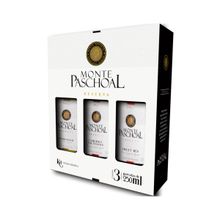 KIT MINI VINHOS MONTE PASCHOAL RESERVA 3X250ML