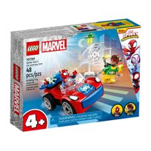 Lego Marvel Carro Do Homem Aranha e Doc Ock 48 Pçs - 10789