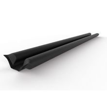 Veda Porta Rolinho 90Cm Preto Comfort Door Protetor Impermeável Vedação Frestas Contra Inseto Poeira Ruido