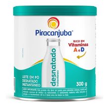 Leite em Pó Piracanjuba Desnatado Instantâneo 300g
