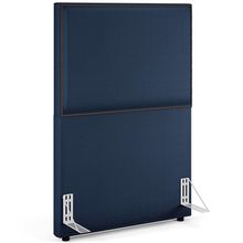 Cabeceira Box Solteiro Com Tachas 100 cm Vicenza L02 Facto Azul Marinho - Lyam Decor