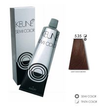 Tinta Semi Color Keune 5.35 Light Cocoa Brown 60ML  - 5.35 LIGTH CHOCO BROWN