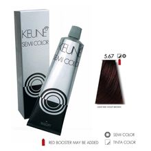 Tinta Semi Color Keune 5.67 Light Red Violet Brown 60ML  - 5.67 LIGTH RED VIOLET BROWN