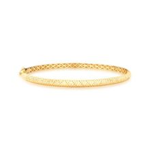 Pulseira Bombe de Ouro 18k Modelo Algema
