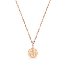 Colar de Prata 925 Internacional com banho de ouro rosé