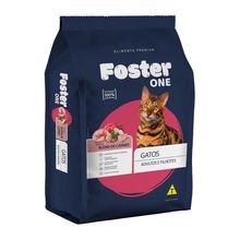 Ração Foster One Blend de Carnes  Gato 1kg Ração Foster One Blend de Carnes Gato 1kg